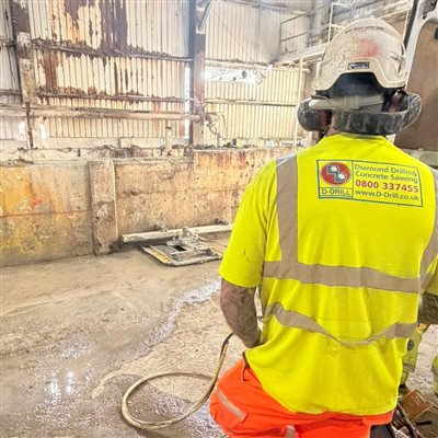 Precision Tank Removal at Bridgend Paper Mills